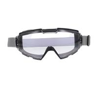 FONDOTIN Occhiali di Sicurezza Sovraocchiali Neri Anti-splash e Antipolvere per Lavori Industriali di Taglio Protezione Chiara e Precisa per Uomo e Donna