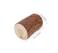 FONDOTIN Originale Supporto da Parete in Legno Ceppo Dimensione Decorativi Sospeso per Balcone e Resistente e Facile da