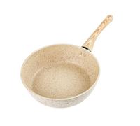 FONDOTIN Padella Antiaderente Rivestimento Piatto per Cucina Gas e Induzione Padella per Uova Bbq e Steak Uso e Professionale