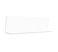 FONDOTIN Paraspruzzi Angolare per da Bagno Protezione Antispruzzo Doccia PVC Trasparente Installazione Facile Attrezzi Adatto per Vasca e Lavabo