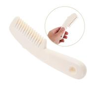 FONDOTIN Pettine Taglia Multifunzione Bianco con Tecnologia Rasoio Avanzata per Sfoltire Rifinire e Modellare Frangia Strumento per Domestico e Salone