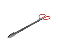 FONDOTIN Pinza per Legna da Focolare con Impugnatura Ergonomica e Presa Sicura Morsetto in Ferro Pesante per Barbecue Fuochi all Aperto e Focolari Accessorio per Stufa e Campeggio