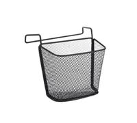 FONDOTIN Portapenne Sospeso in Ferro Nero Organizer da Ufficio Multifunzione Cestino per Quaderni Salvaspazio per Scrivania Adatto per Ufficio Camera da Letto e Cucina