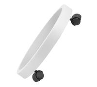 FONDOTIN Portavaso Rotondo Resistente con Ruote Base Mobile per Piante da Interno ed Esterno Supporto Antiruggine per Vasi Pesanti Protezione da Rottura e Sovrairrigazione