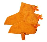 FONDOTIN Protezione Scarpe Saldatura in Bovina Resistente al Copriscarpe per Saldatore Leggeri e Durevoli per Sicurezza e Isolamento Colore Casuale Colore Casuale