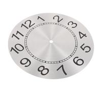 FONDOTIN Quadrante Orologio da Parete in Alluminio con Movimento Quarzo Preciso Sostituzione Dial per Te e Riparazione Orologi Adatto per Soggiorno Ufficio e Aula