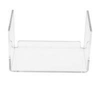 FONDOTIN Scatola Porta Maschere Viso in Acrilico Grande Capacità e Design Multifunzionale Trasparente per Organizzare Cosmetici in Bagno o Vanity Elegante e Funzionale