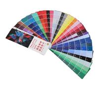 FONDOTIN Scheda Campione Colore 385 tonalità Guida alla Miscelazione dei Colori per Artisti Tabella Combinazioni Colori per Pittura e Artigianato Riferimento Formula per Design