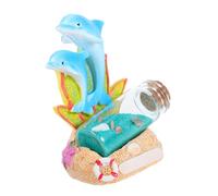 FONDOTIN Scultura con Sabbia Casual Decorazione con Conchiglia per Ambientazione