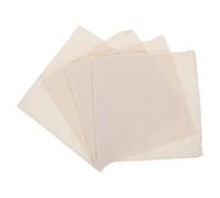 FONDOTIN Set 4 Pezzi Tessuto per Punch Needle e Ricamo, Tessuto da Cucire in Lino per Progetti di Ricamo Fai da Te, per Principianti Appassionati di Artigianato e Cucito