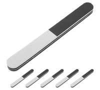 FONDOTIN Set 6 Bastoncini Abrasivi Multiuso 17,8 Cm in Eva, Levigatura e Lucidatura a 3 Lati per Modellismo, Dettagli Orologi e Pulizia Cinghie, Strumenti Abrasivi per Finiture Precise