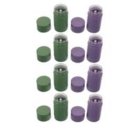 FONDOTIN Set 8 Contenitori Vuoti per Deodorante Stick Ricaricabili 40g in Plastica Resistente Chiusura Ermetica, Contenitori Push-up per Deodoranti Fatti in Casa e Cosmetici Solidi,