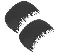 FONDOTIN Set Da 2 Pettini Per Attaccatura Chioma Scudo Anticaduta, Pettine Per La Fronte in Plastica, Strumento Professionale Per Fibre Sottili, Volume Naturale Per Uomo e Donna, Uso Quotidiano