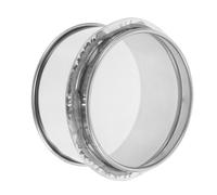 FONDOTIN Setaccio in Acciaio Inossidabile con Rete Fine per Filtrare Smalti e Pigmenti Ceramici Filtro Rotondo per Argilla e Vernice Strumento Essenziale per Ceramisti e Artisti della