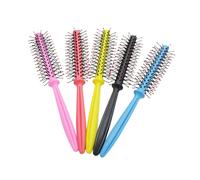 FONDOTIN Spazzola per Capelli Mossi con Manico in Plastica Pettine Rotante per Styling Curly Resistente e Facile da Usare per Acconciature Rotante per Persone Care e Colore Casuale