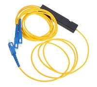 FONDOTIN Splitter Ottico in Fusa Materiale Resistente e Durevole Focalizzazione Luce per Comunicazioni Ftth e Catv Affidabile