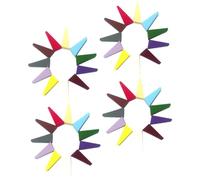 FONDOTIN Spugne per Fondotinta Cosmetica Triangolari 50 Pezzi, Piumini Doppio Uso Bagnato-asciutto, Morbide e Compatte per Trucco Viso, per Viaggi e Uso Quotidiano Colore Casuale