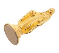 FONDOTIN Statua Religiosa Dorata della Madonna di Natale Piccola Scultura Cattolica da Tavolo Finitura Artistica Ornamento Devozionale per Decorazioni Natalizie e Regalo di Benedizione