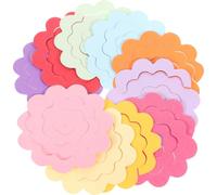 FONDOTIN Strisce di Carta Origami Colorata per Quilling Fiori di Carta Fai da Te Grandi e Piccoli per Decorazioni Lavoretti Creativi e Regali Handmade