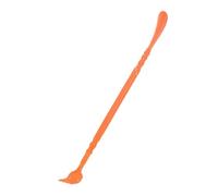 FONDOTIN Strumento Portatile per Massaggi e Grattare la Schiena Impugnatura Sicura in Abs Versatile Accessorio per Scarpe Arancione