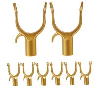 FONDOTIN Supporti per Rami in Lega di Alluminio per Alberi da Frutto 16mm, Tutor per Piante da Giardinaggio 8 Pezzi, Accessori Resistenti per Sostegno di Piante in Giardino e Frutteto all’Aperto