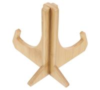 FONDOTIN Supporto Porta-Cornice in Legno da Tavolo 15,8 Cm Base Organizer per Foto, Piatti Decorativi e Targhe, Cavalletto Espositore per Casa, Ufficio e Negozi