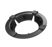 FONDOTIN Supporto Wok in Ghisa Con Aperture Antivento Per a Gas Portapentole Antiscivolo Con Raccolta Fiamma Efficiente Risparmio Energetico Per Cucina Gas