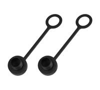 FONDOTIN Tappi di Protezione Impermeabili in Plastica per Connettori Serie 12 Copertura Antipolvere per Spine Cavi Set da 2 Pezzi Fissaggio per Cablaggi Elettrici