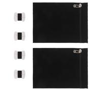 FONDOTIN Tasca Interna Giacca Cerniera Nascosta, Inserto da Cucire per Cappotti e Felpe, Tasca Segreta Antifurto per Passaporto e Telefono, Custodia Sicurezza per Viaggi e Uso