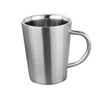 FONDOTIN Tazza Termica in Acciaio Inossidabile Isolante Bicchiere Vuoto per Bevande Calde e Fredde Capacità Base Antiscivolo Sicura e Resistente