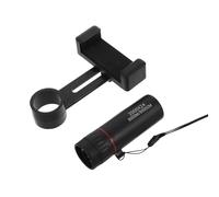 FONDOTIN Telescope Monoculare Hd per Smartphone con Adattatore Ottica Ultra Chiara per Birdwatching Viaggi e Osservazione Fauna Selvaggia Portatile e Compatto per Adulti