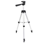 FONDOTIN Treppiede Telescopico Portatile in ABS Resistente al Freddo e Agli Urti Supporto Pieghevole Leggero per Smartphone e Fotocamere DSLR Treppiede da Viaggio Regolabile Fino a 110