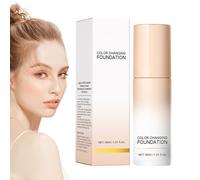 Fondotinta a Cambiamento di Colore | Crema Correttore Da 30ml,Fondotinta Per La Correzione Del Colore - Per Donne E Ragazze Per Il Viaggio Il Pendolarismo Gli Incontri Le Riunioni E La Serata