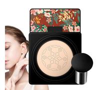 Fondotinta Bb Cream impermeabile, primer per trucco a cuscino d'aria a forma di fungo, fondotinta a forma di fungo, applicatore a pennello a fungo per un'applicazione uniforme, finitura perfetta e ton