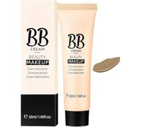 Fondotinta BB Cream Waterproof per un Tono della Pelle Uniforme, Fondotinta e Correttore a Coprenza Totale, Leggero e Levigante Naturale