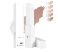 Fondotinta coreano che cambia colore in stick con pennello, base for trucco e correttore a copertura totale, fondotinta primer a lunga durata for tutti i tipi di pelle(Tan)