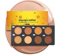 fondotinta correttore, correzione colore | Palette per trucco da 8 colori con soffio di spugna,Crema cosmetica per la correzione del colore del trucco waterproof per adulti, amici