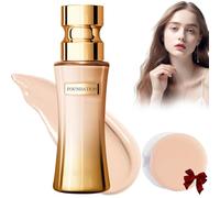 Fondotinta Correttore Idratante, Fondotinta Liquido Cover Cream Flawless Full Coverage, Fondotinta Idratante A Lunga Tenuta E Waterproof Per Tutti I Tipi Di Pelle (Naturale)