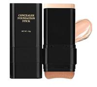 Fondotinta correttore stick, un fondotinta e un pennello due in uno per un contouring a lunga durata. Fondotinta in stick waterproof, illuminante, coprente e illuminante per tutte le carnagioni.