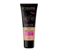 Fondotinta EVELINE Selfie Time 02 Avorio 30 ml