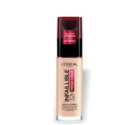 Fondotinta Infallible 32H Fresh Wear di L'Oréal Paris, fondotinta a lunga tenuta, 020 Avorio, 30ml 30ml
