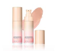 Fondotinta liquido cangiante, profondamente idratante, previene la secchezza, modifica il tono della pelle non uniforme, illumina il tono della pelle, creando un aspetto naturale