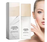 Fondotinta Liquido | Fondotinta Cambia Colore | Trucco Viso Correttore Tonalità Pelle | Makeup Idratante Coprente 30ml Formula Leggera Uniformante Per Uso Quotidiano Base Trucco Naturale Donne