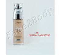 Fondotinta liquido L'Oréal Paris True Match con acido ialuronico 30 ml 4, D/4, W