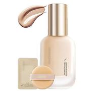Fondotinta liquido UO-DO,fondotinta leggero idratante, fondotinta opaco a lunga tenuta, idratante impermeabile e leggero a lunga tenuta per tutti i tipi di pelle (C01 Naturale, Controllo dell'olio)