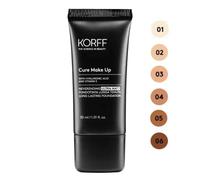 Korff Neverending Ultra Matt Fondotinta Lunga Tenuta fino a 8 ore, Effetto Matt, con Acido Ialuronico, Vitamina E, Noisette, SPF30, 30 ml