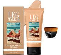 Fondotinta per le Gambe Resistente All Acqua, Crema Colorata Gambe, Fondotinta Corpo Lunga Durata, Equilibra la Pelle (Medium Golw)