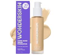 Fondotinta Siero Wonderskin Hyper Bond a Lunga Tenuta 24H - Resistente all’Acqua, No-Transfer, Trucco Viso a Lunga Durata con Niacinamide e Acido Ialuronico - Leggero, Finish Naturale (Halo)