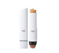 Fondotinta Stick 2-in-1 Cambia Colore per Pelle Matura, Correttore Triangolare con Pennello Integrato, Fondotinta in Crema Alta Coprenza Effetto Glow (13g) (#2, 13g)