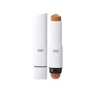 Fondotinta Stick 2-in-1 Cambia Colore per Pelle Matura, Correttore Triangolare con Pennello Integrato, Fondotinta in Crema Alta Coprenza Effetto Glow (13g) (#5, 13g)